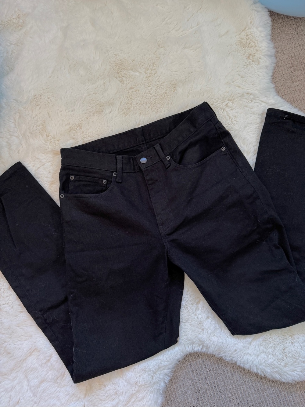 Muji Men's Black Jeans